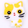 Small accessory with accessories PVC, phone case from soft rubber, decorations, doll, cat, handmade