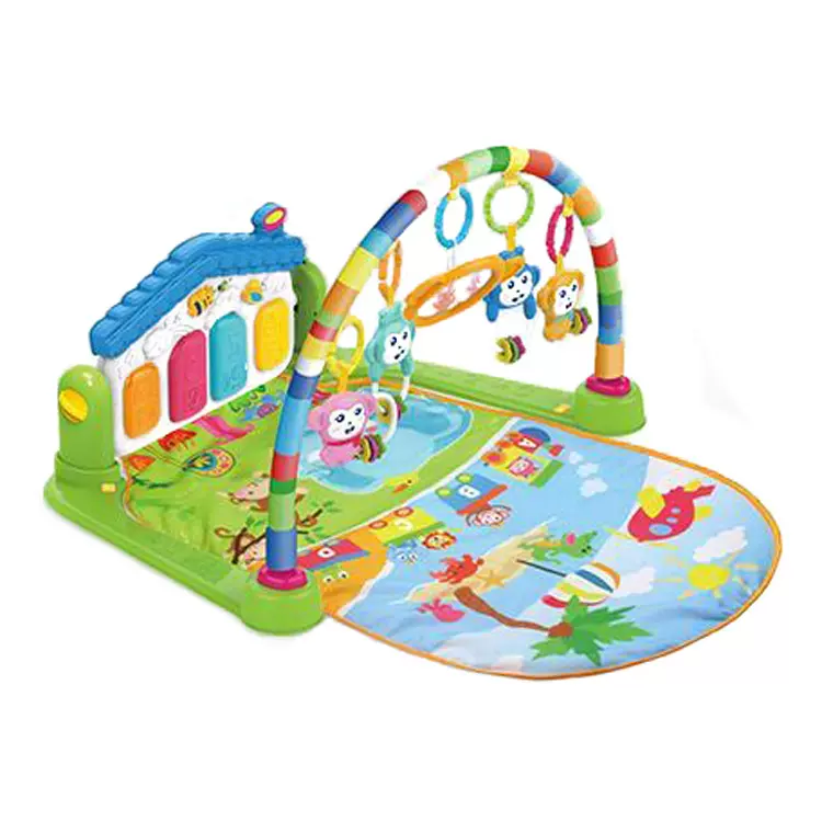 新款SM316245脚踏钢琴健身架 灯光音乐婴儿健身架 宝宝启智玩具