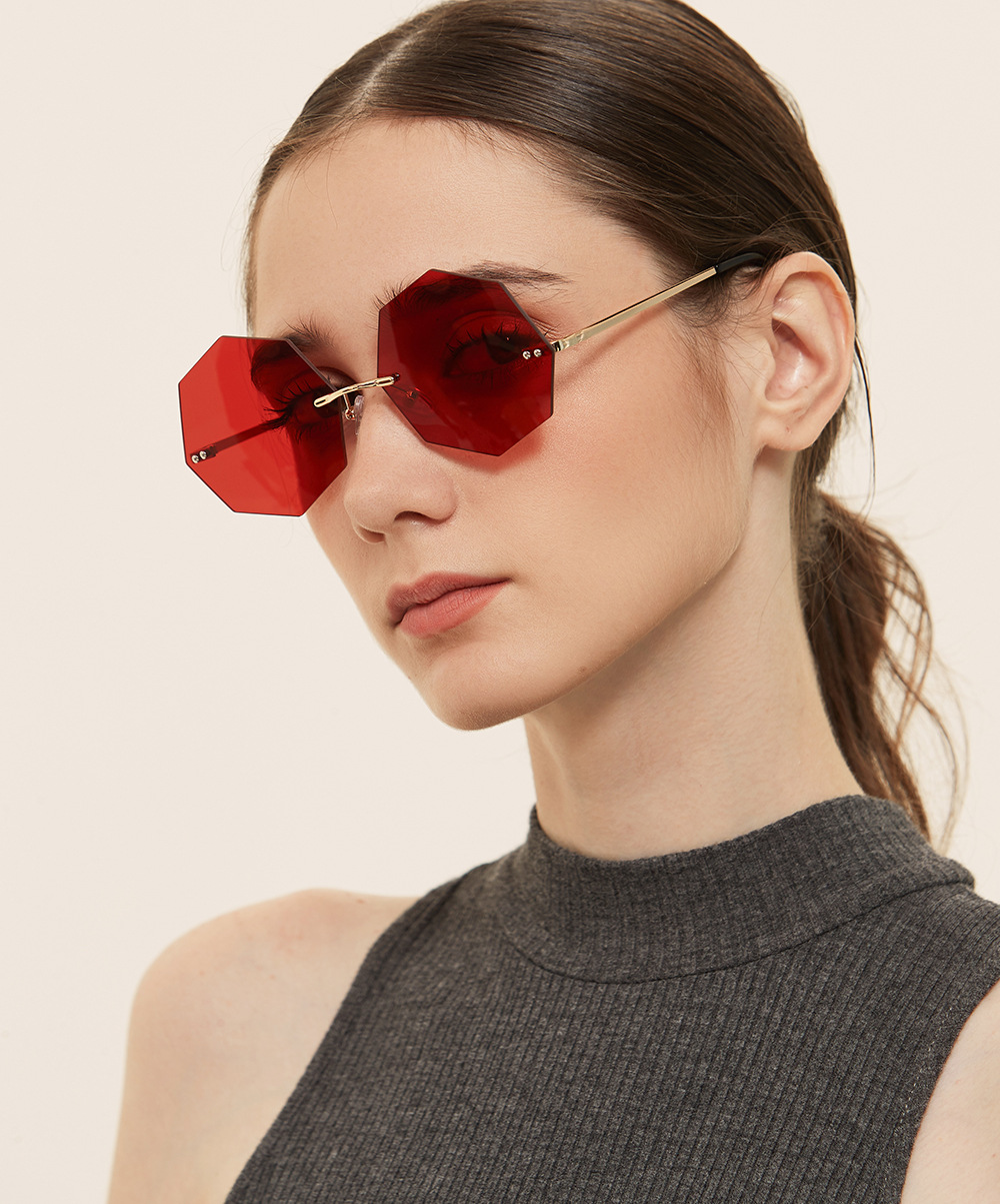 Polygon  Retro Metal Sunglasses display picture 16