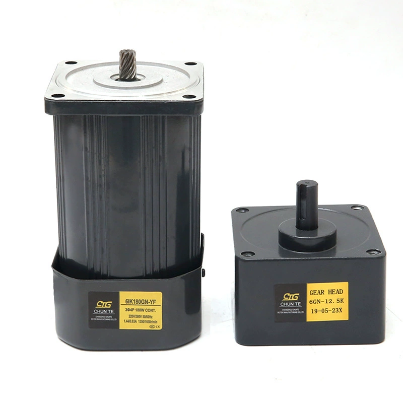 Engine with gears, 380v, 25W, 120W, 180W
