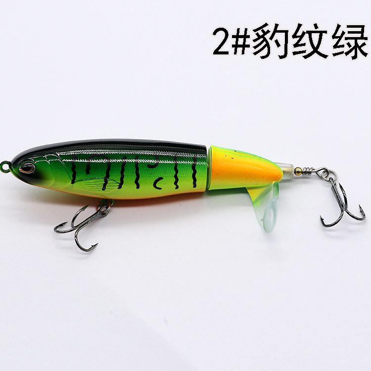 2 Pcs Whopper Plopper fishing lures bass trout Saltwater Sea Fishing Lure