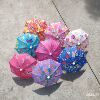 2 takeaway umbrella mobile phone sun umbrella props umbrella decorative umbrella mini umbrella pure color children's umbrella dance umbrella 1