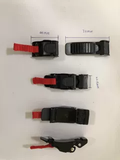 摩托车头盔配件电瓶车夏季下巴扣插扣通用固定安全帽卡扣插扣