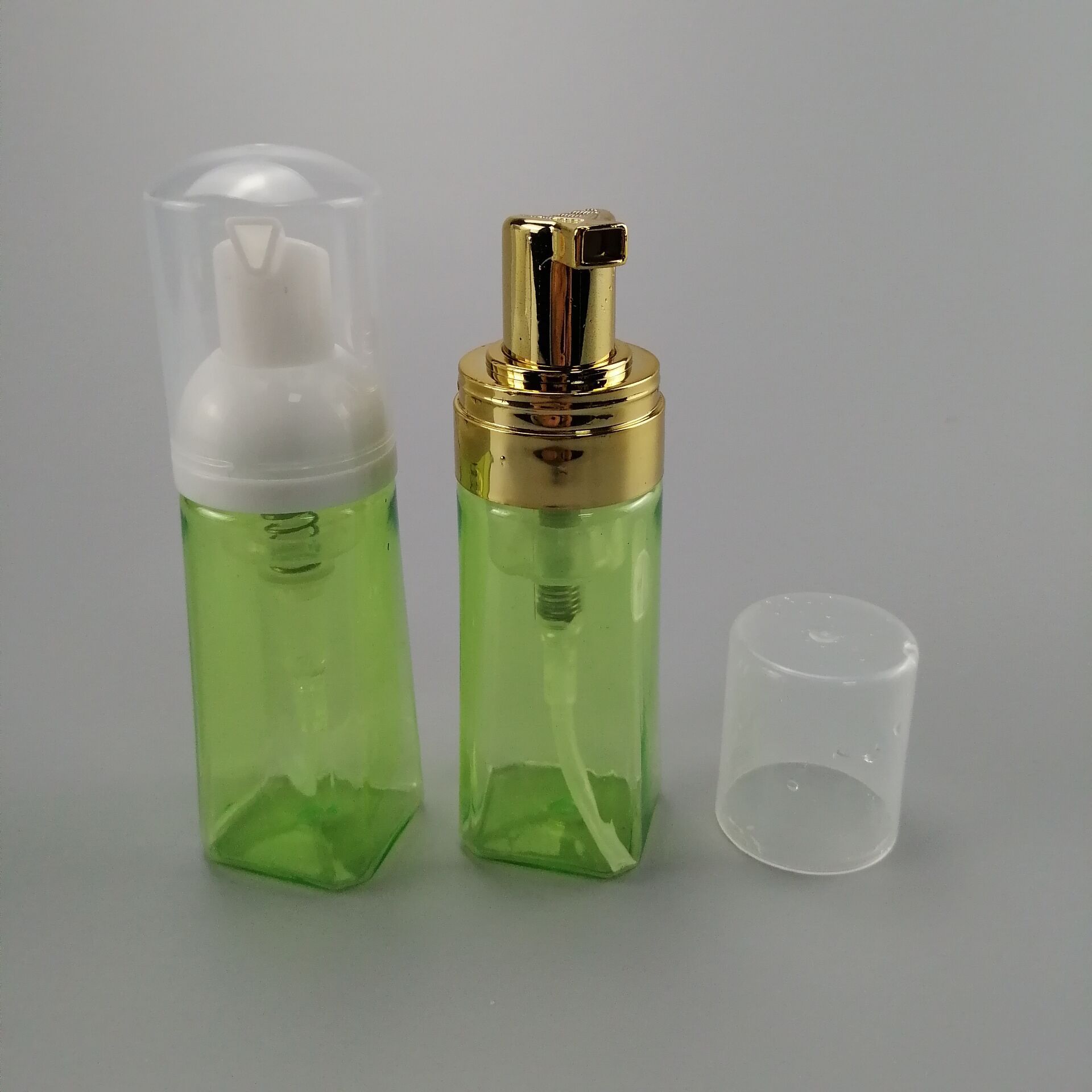 量大从优 方形50ML PET 泡沫泵瓶 洗面奶瓶 洁面乳瓶