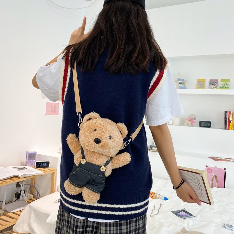 Lindo Bolso De Hombro De Muñeca De Oso De Peluche Al Por Mayor display picture 114