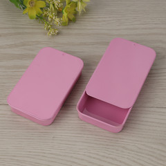 Manufacturer wholesale tin box, solid balm box, tinplate push-pull box, mint box, soap box