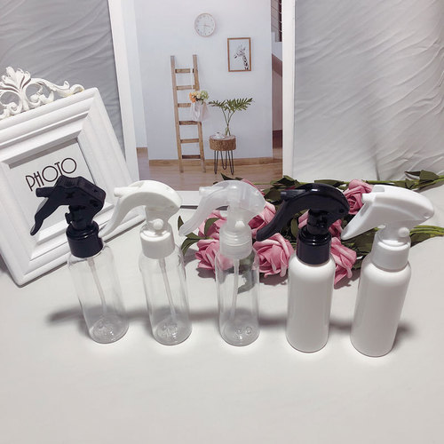 100ml little mouse round shoulder hand-button spray gun plastic spray bottle hair salon disinfection empty hydrosol water agent refill empty bottle