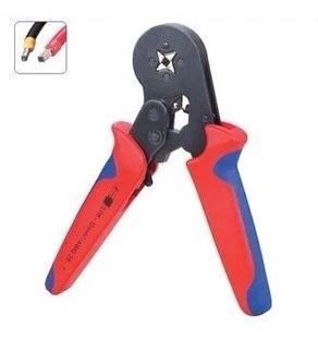 华胜原厂正品 迷你型自调式针形管型端子压线钳 HSC8 6-4A