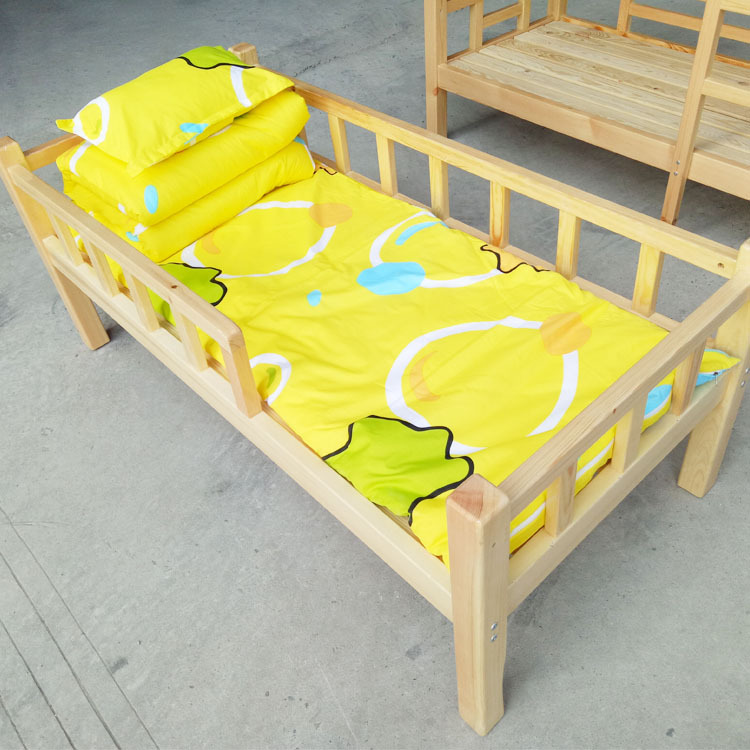Kindergarten Single bed Infant -shaped Sheets Children's Bed Capital Capital Campaign Pine Looping Beds can be customized