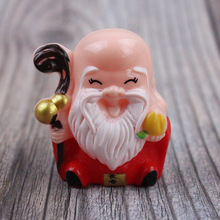 老人生日福寿蛋糕装饰插牌 寿星公 婆桃祝寿贺寿玩偶蛋糕装饰用品