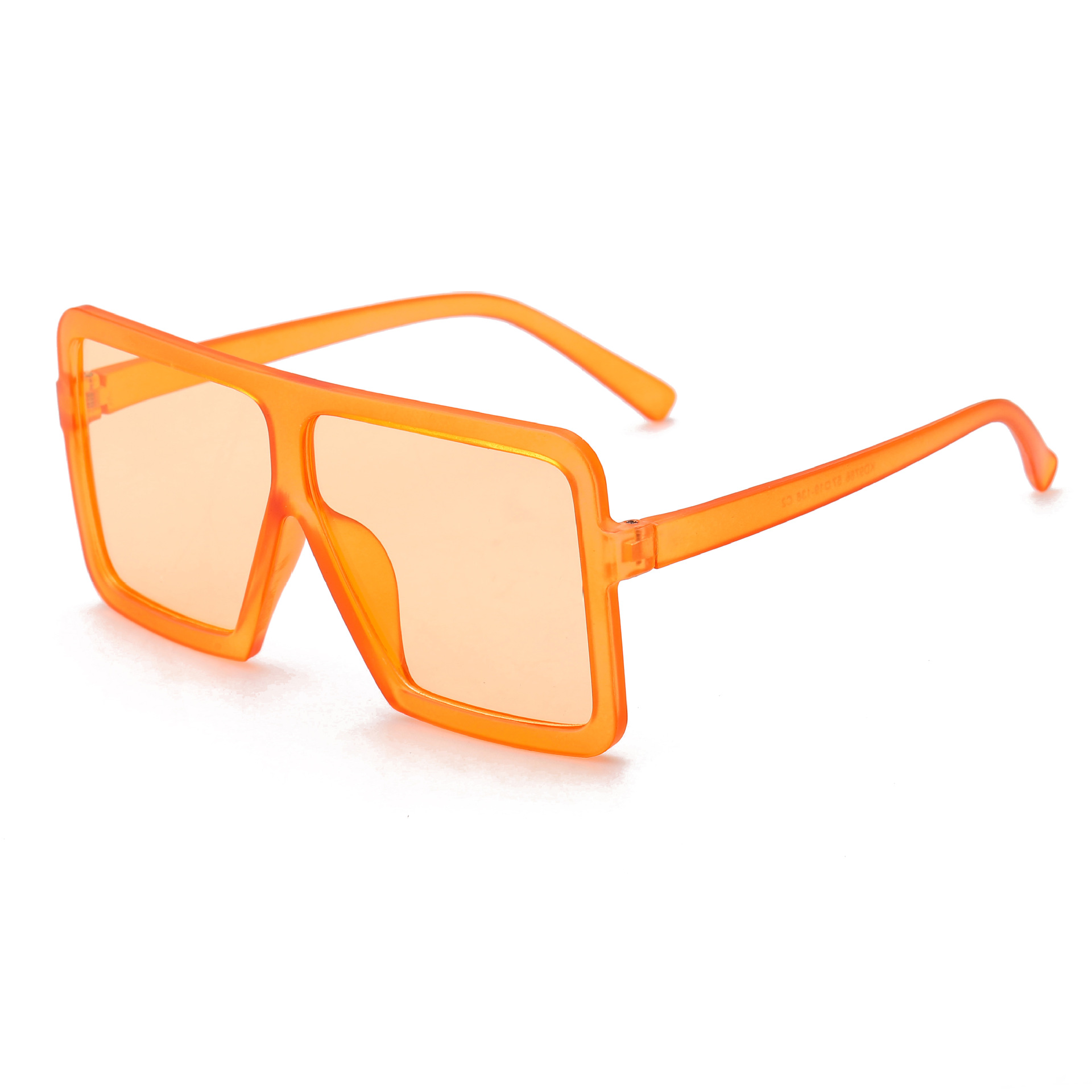 Streetwear Geometric Ac Square Full Frame Women's Sunglasses display picture 5