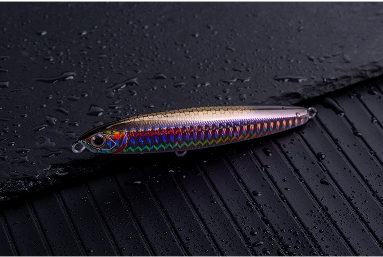 Sinking Minnow Fishing Lures Hard Plastic Minnow Baits Bass Trout Fresh Water Fishing Lure