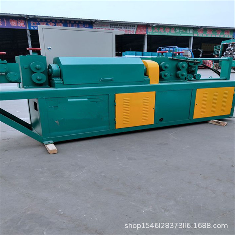 批发小型商用钢筋校直机盘圆钢筋调直切粒机数控钢筋拉直机切断机