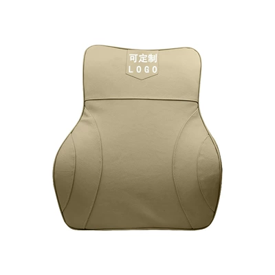 Cadillac car waist pillow headrest: Waist support - long-waist-support-cadillac-beige