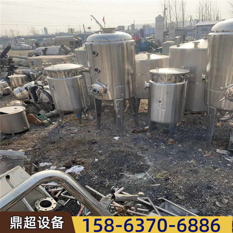 出售二手浆膜蒸发器 二手结晶蒸发器 二手双效蒸发器厂