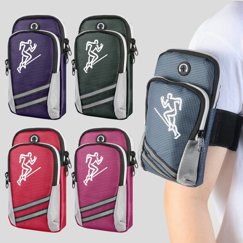 Cross border outdoors motion Kinetic energy waterproof Arm bag men and women run Belt Waist pack leisure time Diagonal The single shoulder bag