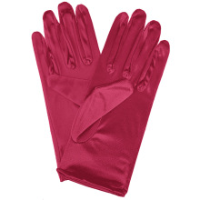 55g Weight Gloves Classification Satin Fabric Type 1 Pair Quantity Solid Color Pattern Women'S Gender Simple Style Style Women's Simple Style Solid Color Satin Gloves 1 Pair 20