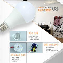 Super bright led energy saving bulb 110V 127V e27 5W 7W 9W bulb manufacturer wholesale LED bulb