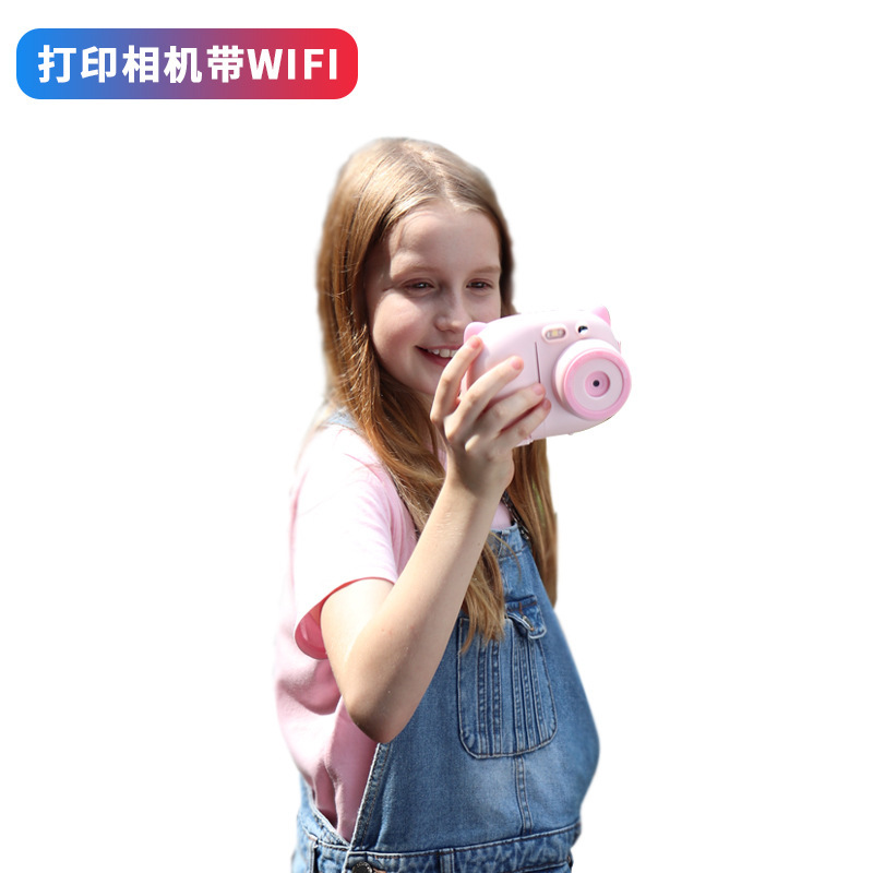 Foreign Trade Amazon's Popular Polaroid Kidsren's Camera Hd Photo Slr with Wifi Thermal Instant Printing