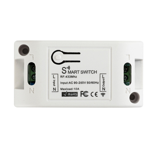 Wireless Remote Control Switch 220V Single-Channel 10A Relay Control Board 433.92MHz Lighting Smart Home