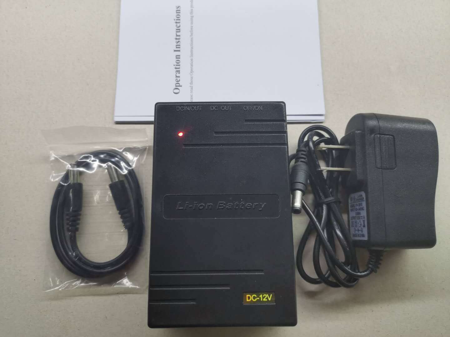 12V1500mAh--10000毫安可充电锂电池12V移动电源电池锂电池组