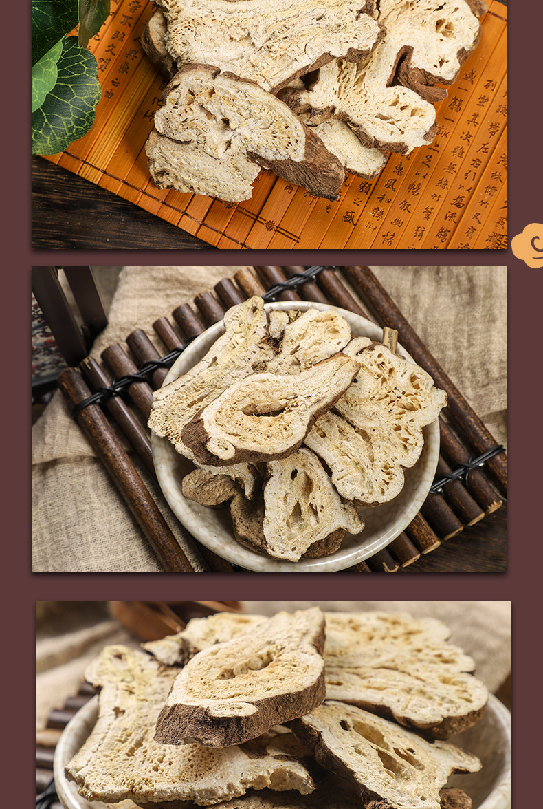 Bai Zhu Slices (Atractylodes macrocephala) — Dried Food Herb for Soup & Tea key features