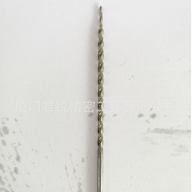 AJR供应含钴高速钢特长钻头5*250长麻花钻 HSS钻头白钢加长钻