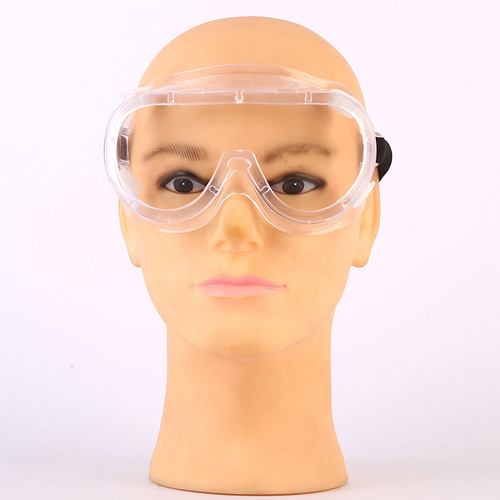 Wholesale four-bead windproof goggles, anti-splash, dust-proof, anti-fog, wearable myopia glasses, goggles, protective glasses