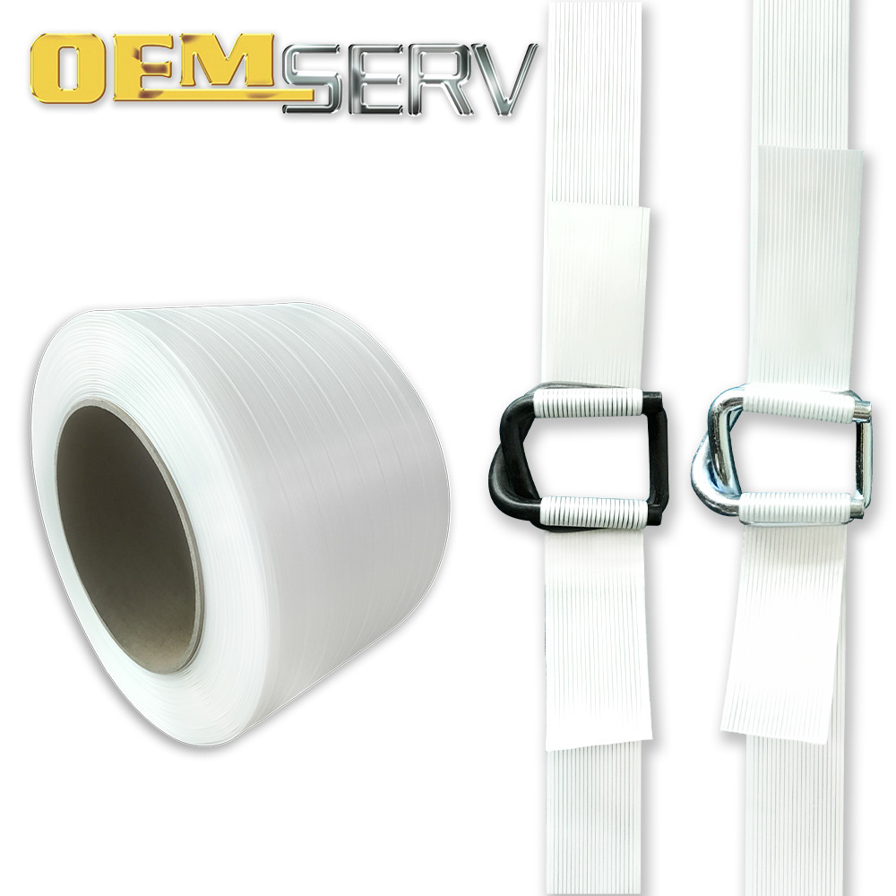 聚酯纤维打包带打包扣柔性打包带打包胶带打包带用途广泛