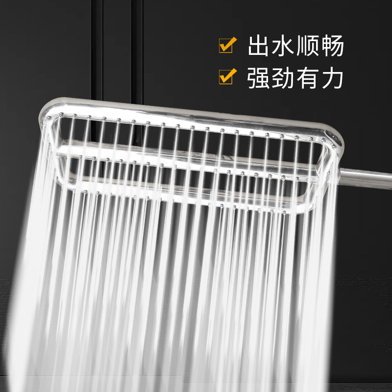 Equipo de SPA Weiqi baño masajeador de espalda boquilla de ducha grande baño espalda spray masajeador ducha impactador