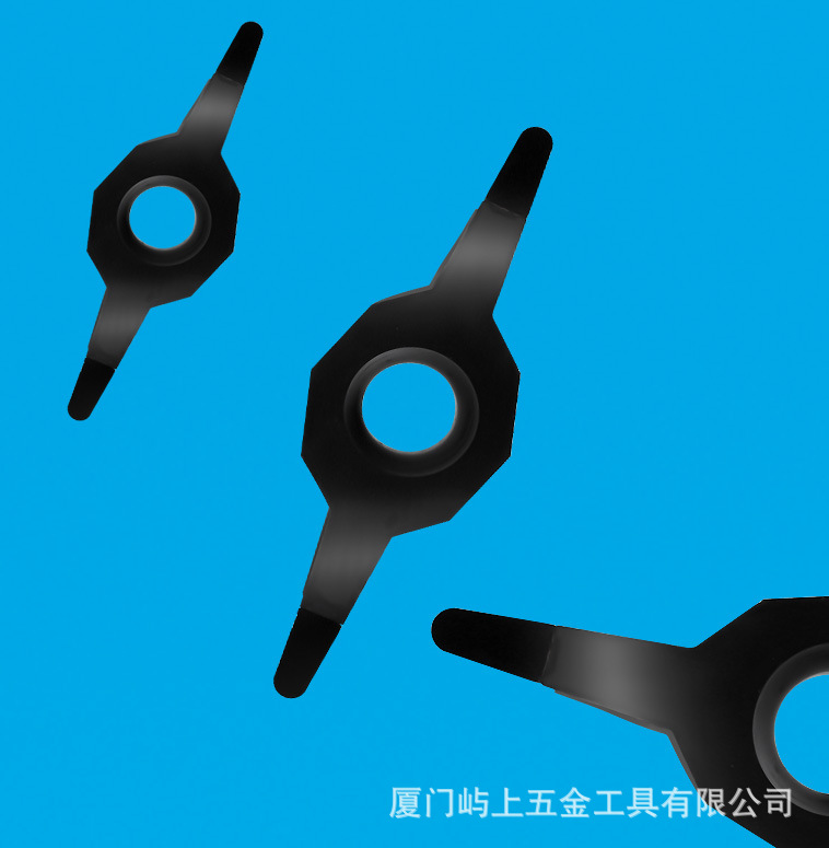 U型双头刀片  金刚石U型刀片  PCD双头刀片