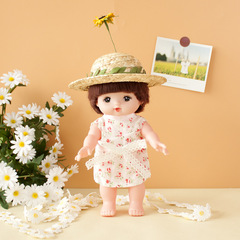 Accessories for replacement clothing set of Xiaolemei doll, including hat, skirt, onesie, pants