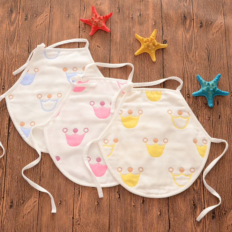 cotton material Bellyband summer newborn Baby children baby Frenum Hemming Cotton 6 Gauze Bellyband