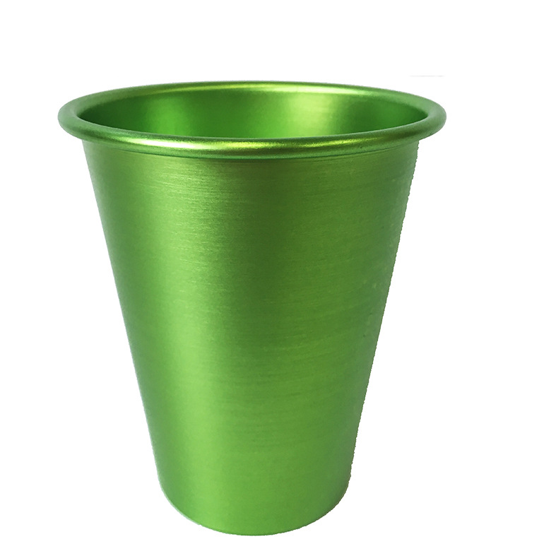 16oz/480ml啤酒杯创意速冻杯金属铝制水杯铝合金口杯冷饮杯铝杯