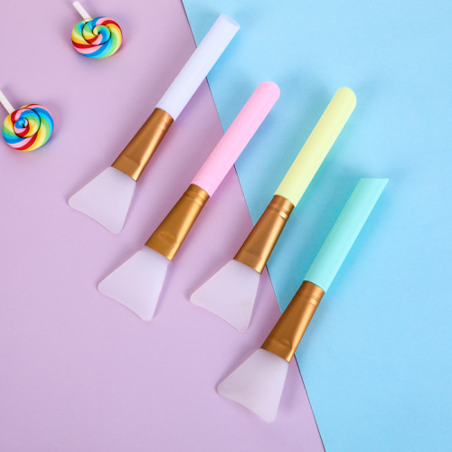 Mask Brush Silicone Mask Brush Soft Head Beauty Brush Beauty Tools Mask Adjuster Stick Set Silicone Makeup Brush