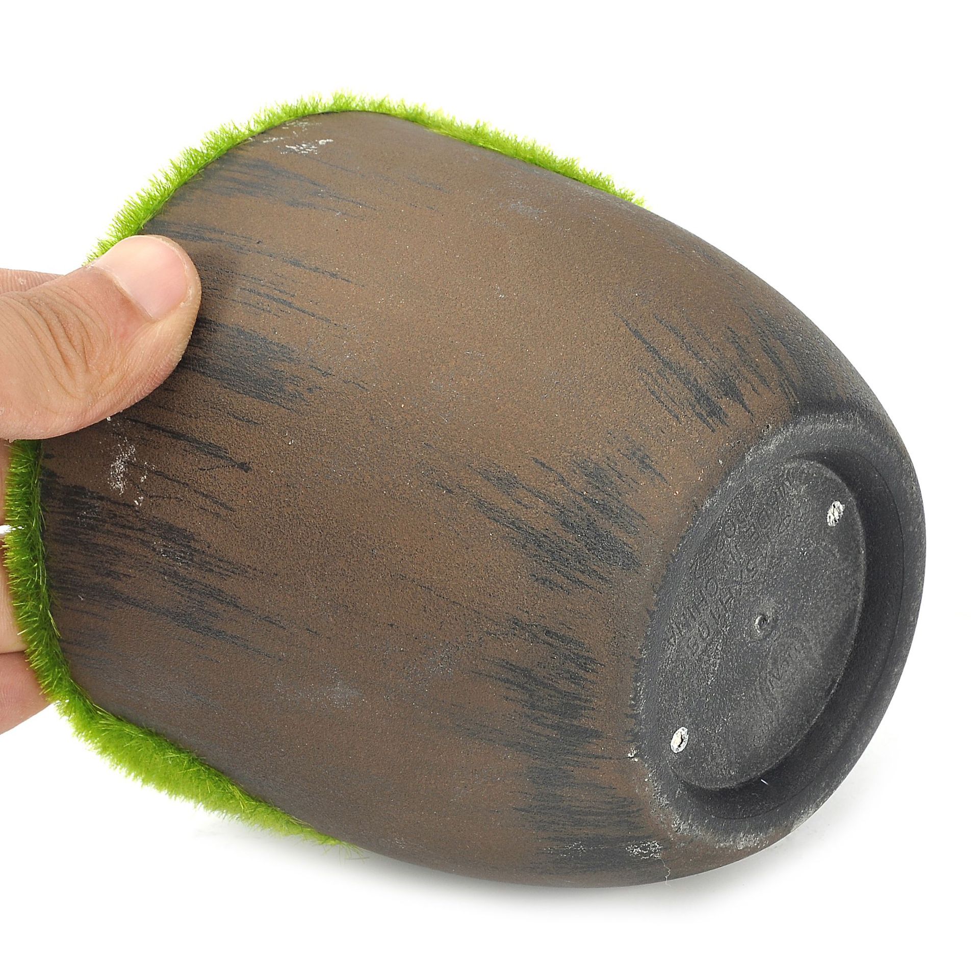 The manufacturer supplies simple and retro simulated flower arrangements, round flowerpots and plastic velvet flower POTS detail image 6