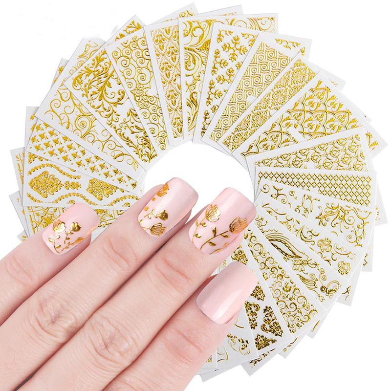 Cross-border source nail art 3D gilding paste series 20 art National Wind nail decoration tools AD301-326 Cross-border source nail art 3D gilding paste series 20 art National Wind nail decoration tools AD301-326