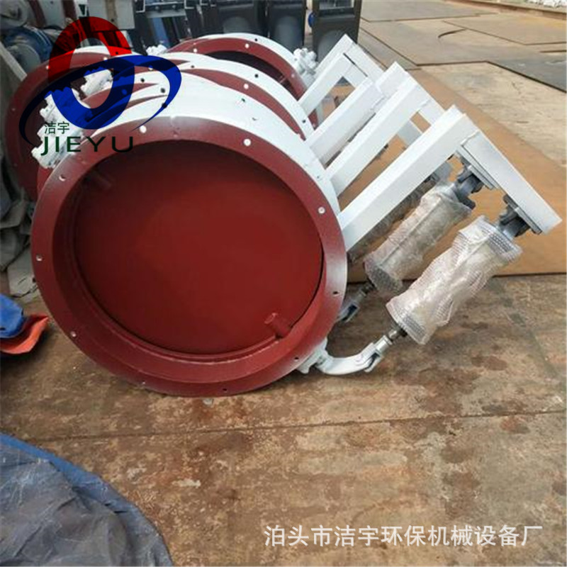 426型冷风阀矩形法兰气动通风蝶阀钢板焊接调风阀风机管道风门厂