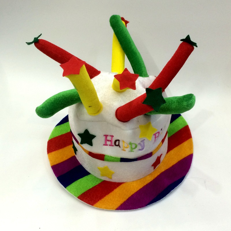 Five-pointed star birthday candles, cakes, hats for export, production and sales of various birthday hats. Happy Birthday detail image 5