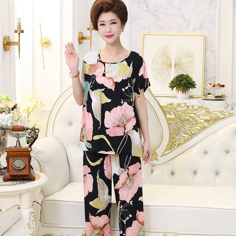 summer comfortable pijama for elderly