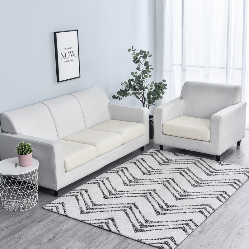 Nordischer Samt Sofaüberzug Elastisch Für Chaiselongue Bezug_voghion.com