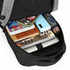 Men's capacious backpack, fashionable bag, laptop for elementary school students, for secondary school