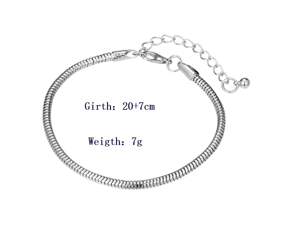 Fashion New Simple Metal Chain Open Bracelet For Women Wholesale display picture 1