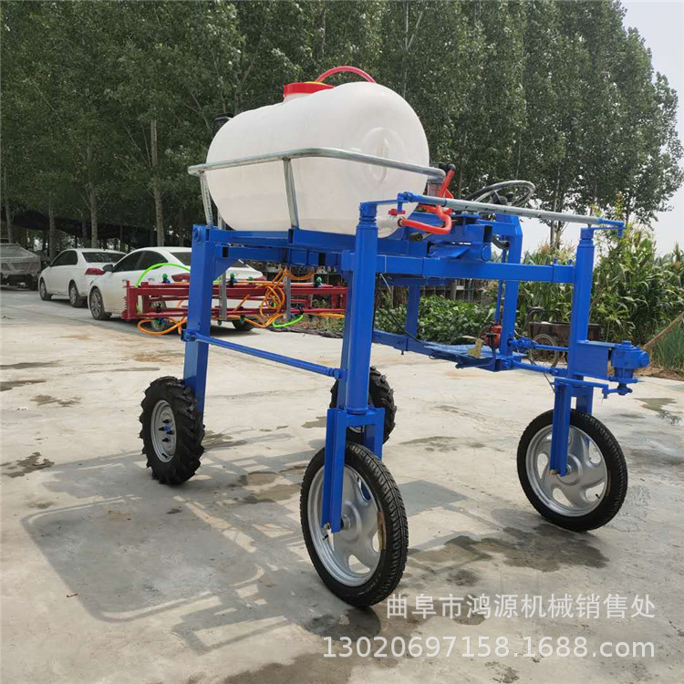 座驾式柴油四轮喷雾器 蔬菜基地种植打药机 农用自走式四轮打药机