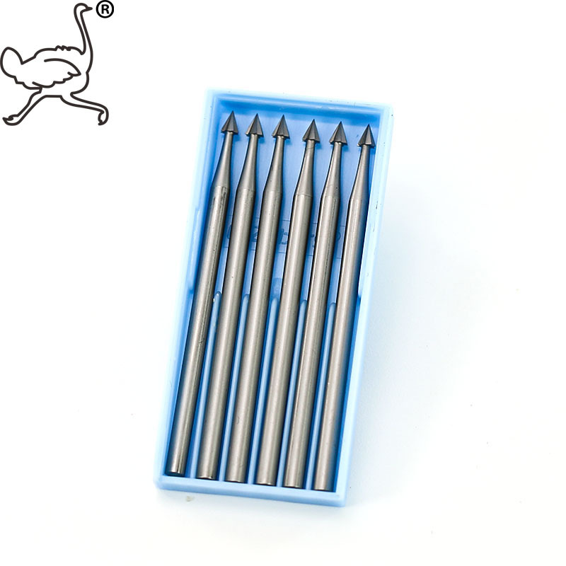 根木核雕打胚电动珠宝首饰打磨 蓝盒伞针2.35mm 5#雕刻刀