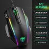 ET Internet Cafe Game Mouse T21 Wired E -Sports Customized Programming Mechanical Mouse 5000dpi Jedi Survival