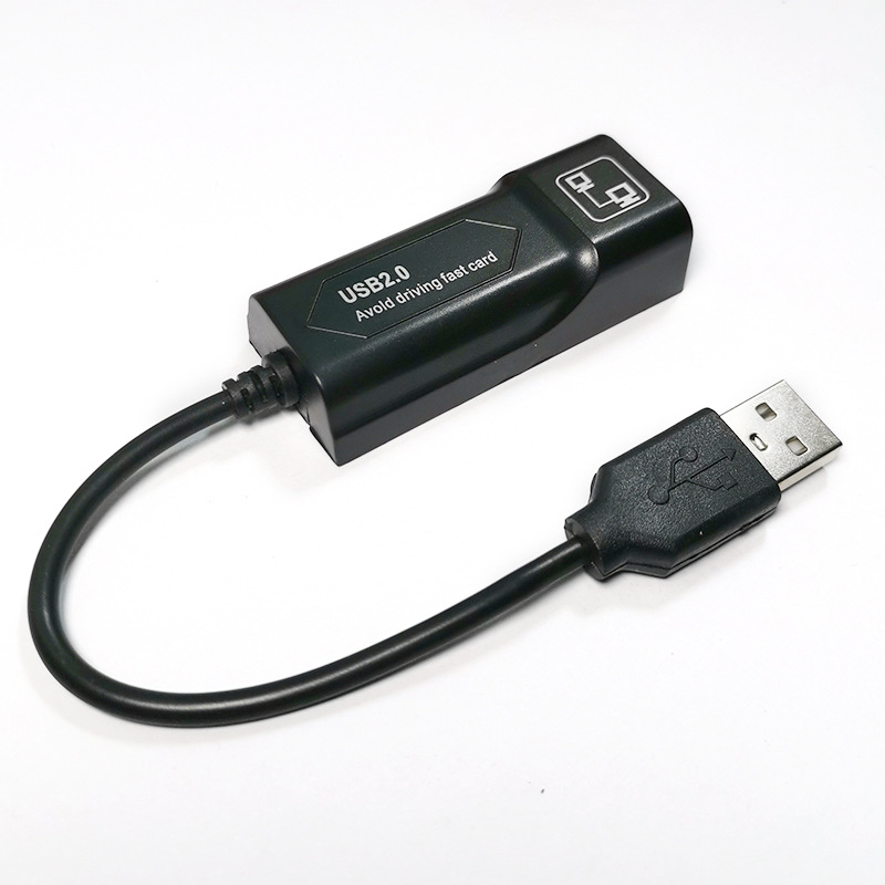 USB al cable del adaptador de Ethernet RJ45 el 100M Nic el 100m del adaptador Drive-free Plug-and-play