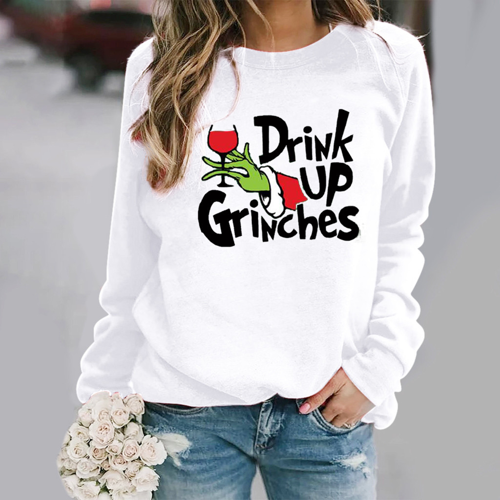 Women'S Gender Printing Design Casual Style Hoodies & Sweatshirts Long Sleeve Printing Casual Cartoon Letter