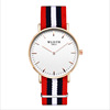 Trend cloth men's watch, quartz quartz watches for leisure, simple and elegant design, wholesale