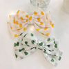 Hair accessory, big hairgrip with bow, goods, Korean style, internet celebrity